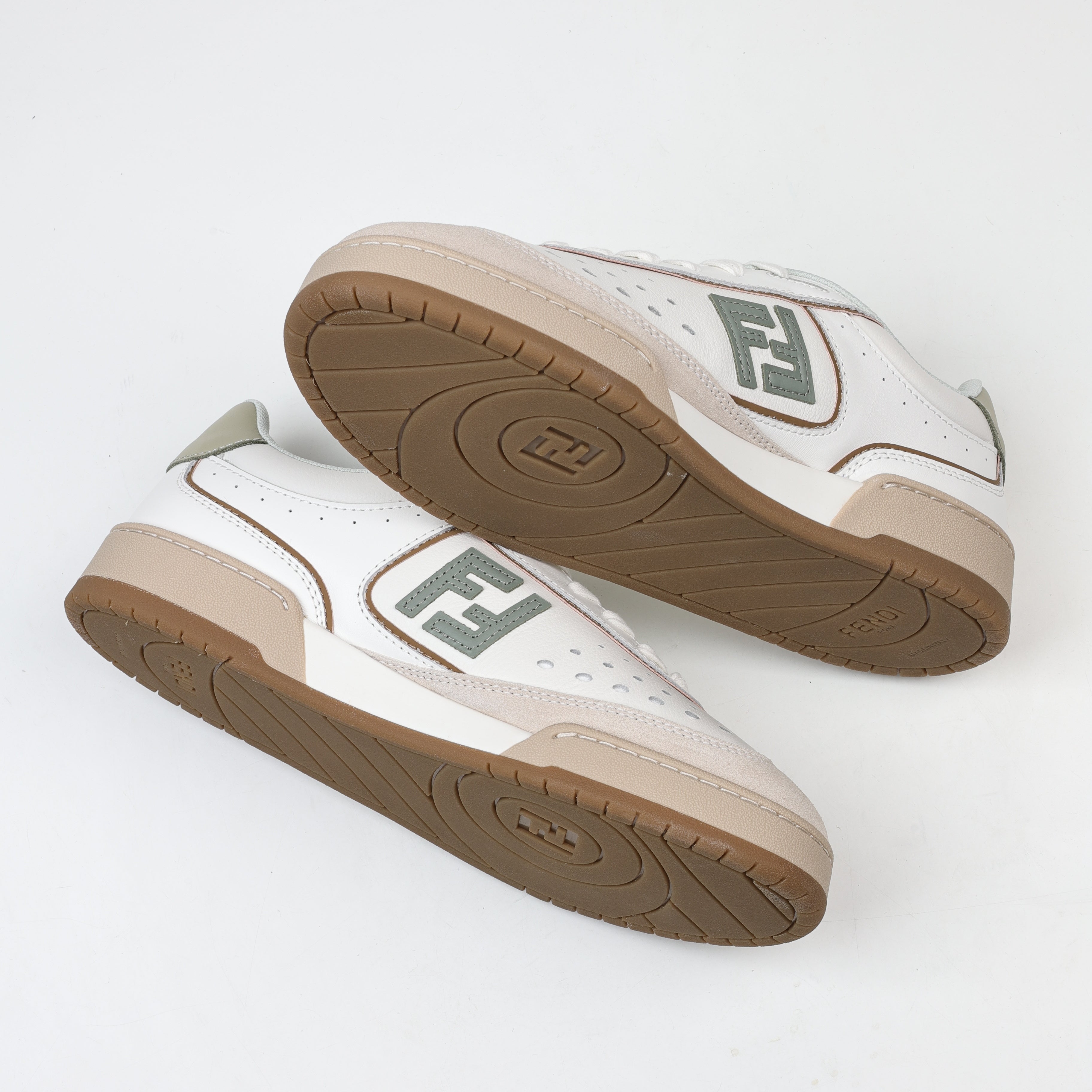 Fendi Match Low-Top Sneakers
