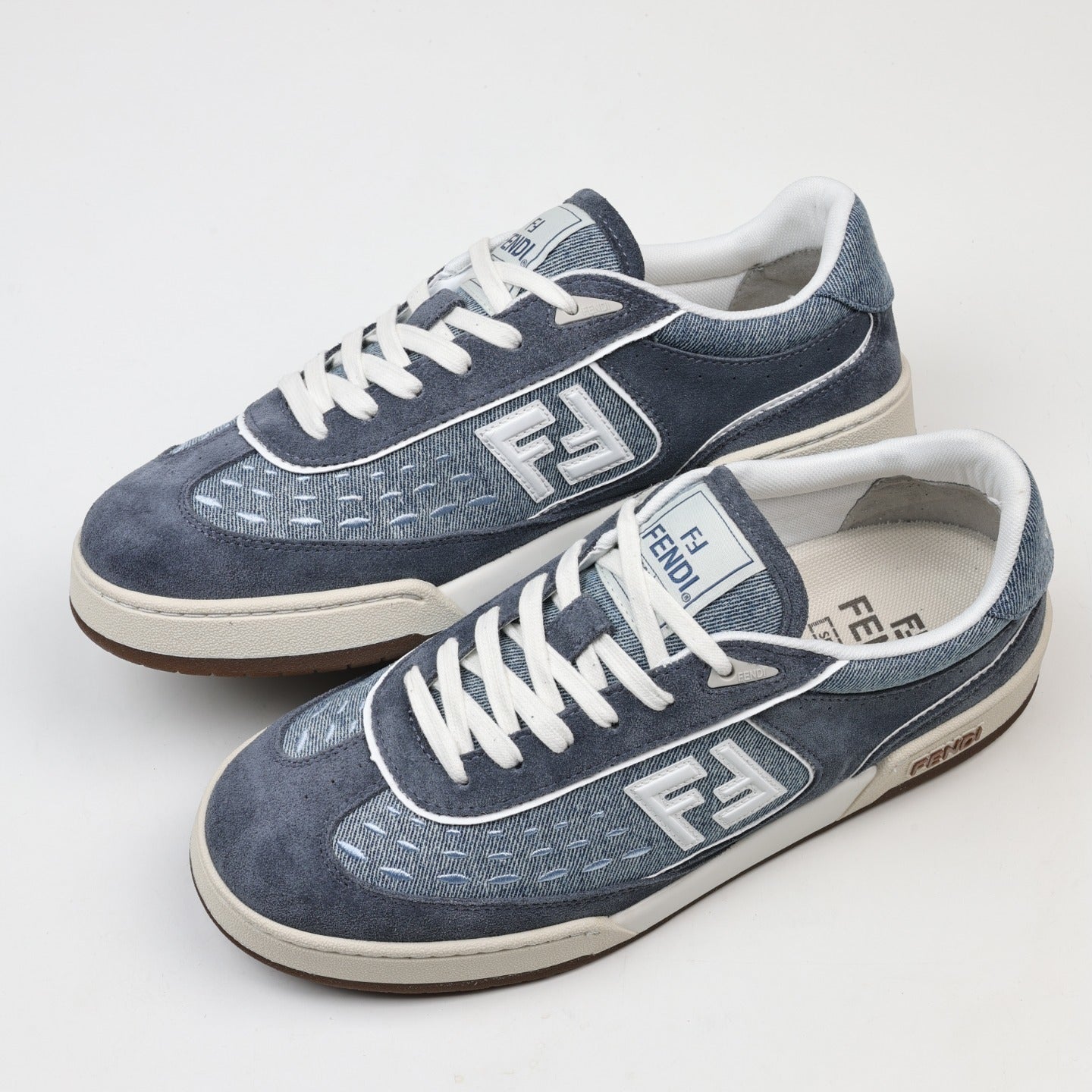 Fendi Match Low-Top Sneakers