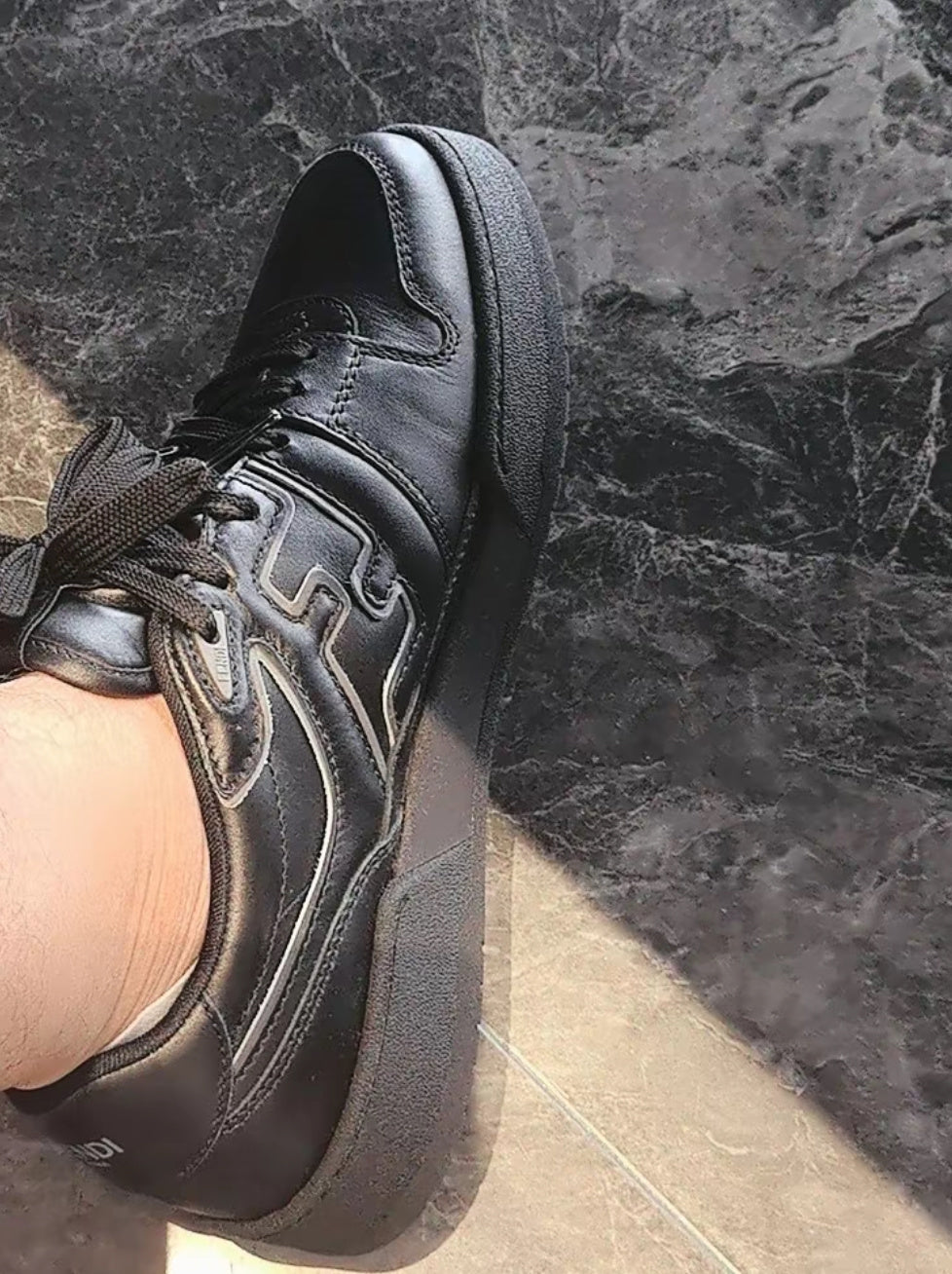 Fendi Match Low-Cut Sneakers