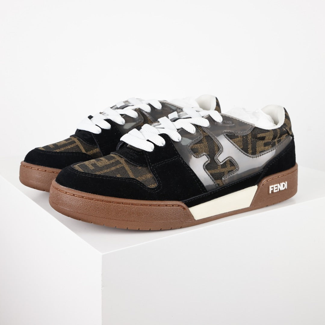 Fendi Match Low-Cut Sneakers