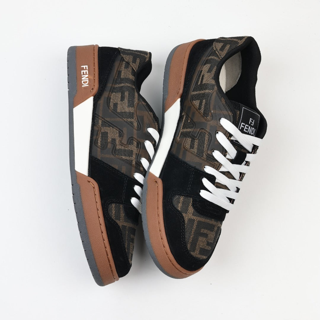 Fendi Match Low-Cut Sneakers