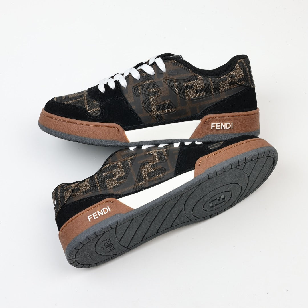 Fendi Match Low-Cut Sneakers