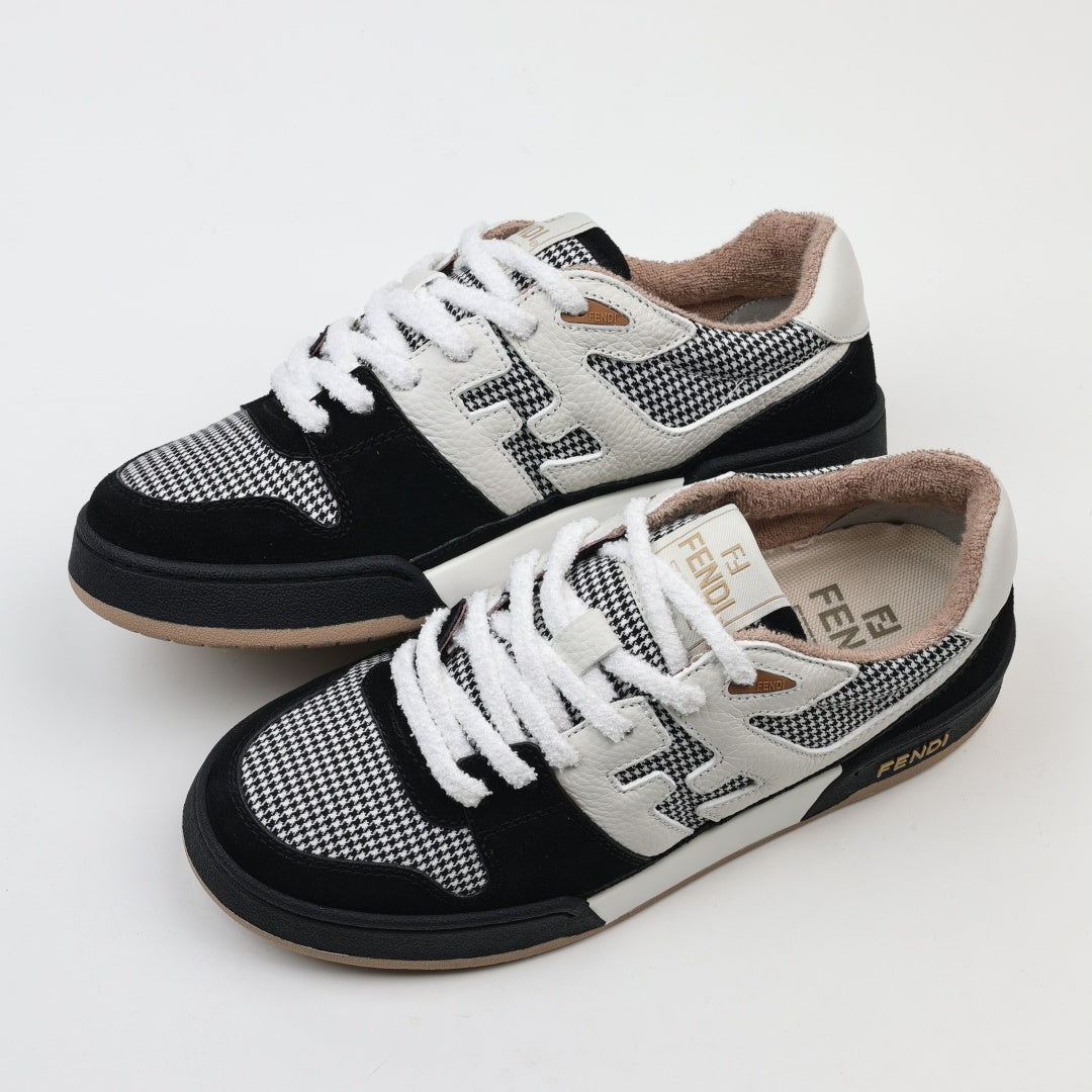 Fendi Match Low-Cut Sneakers