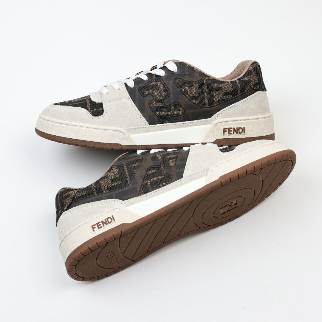Fendi Match Low-Cut Sneakers