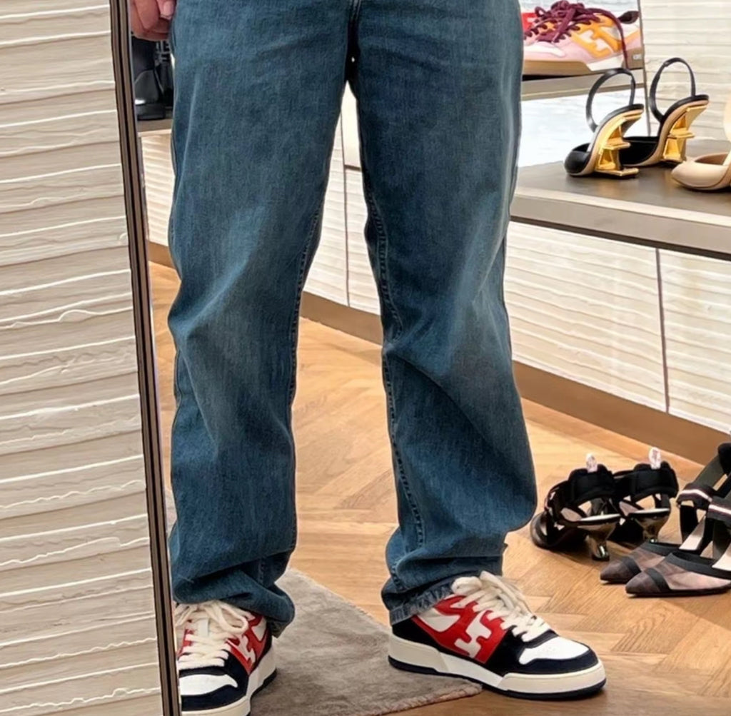 Fendi Match Low-Cut Sneakers