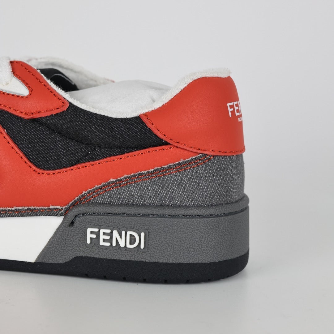 Fendi Match Low-Cut Sneakers