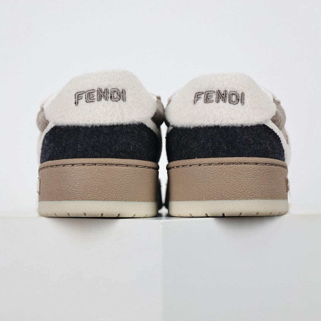 Fendi Match Low-Cut Sneakers