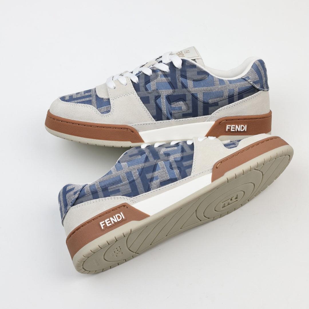 Fendi Match Low-Cut Sneakers