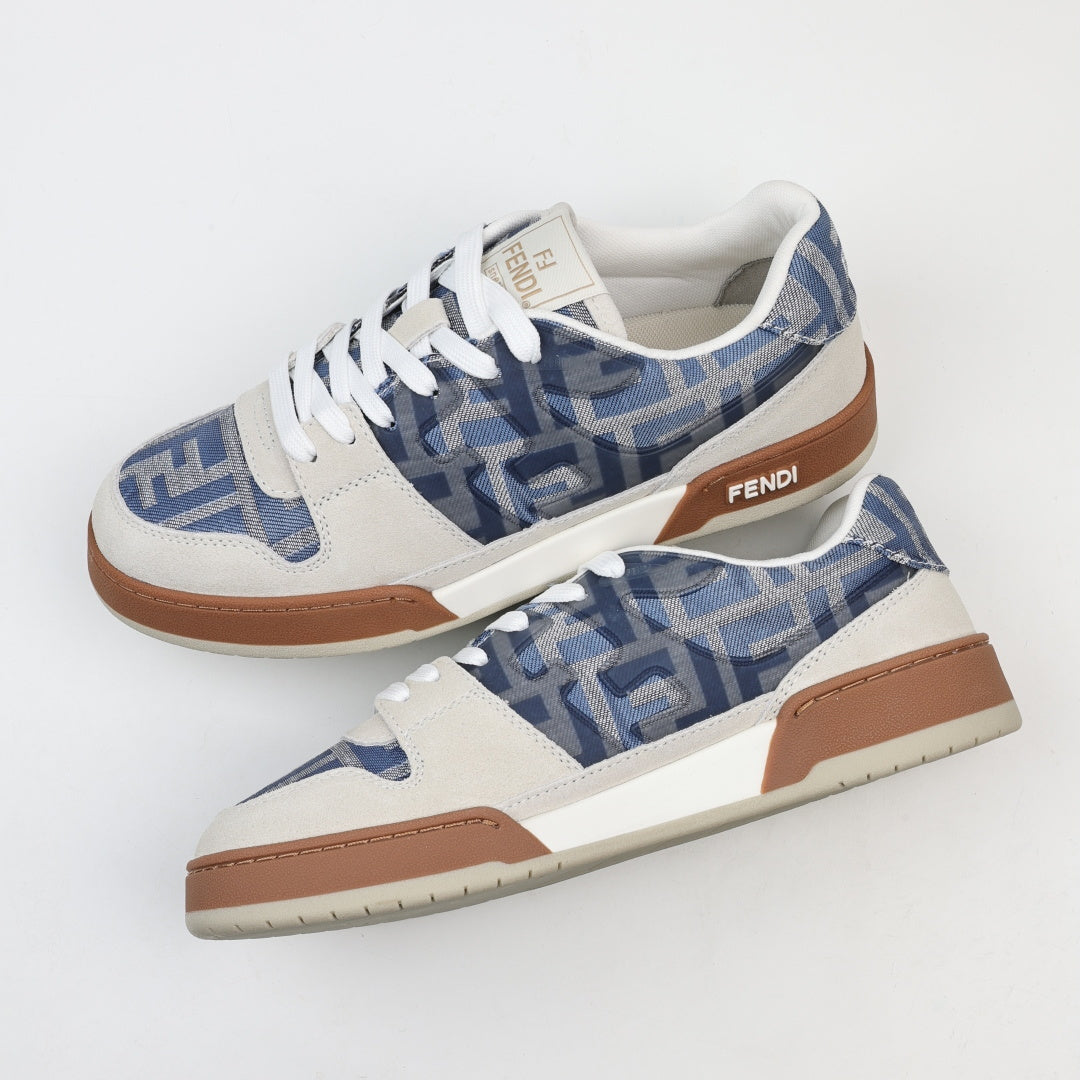 Fendi Match Low-Cut Sneakers