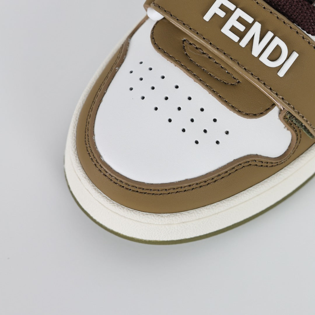 Fendi Match Low-Cut Sneakers