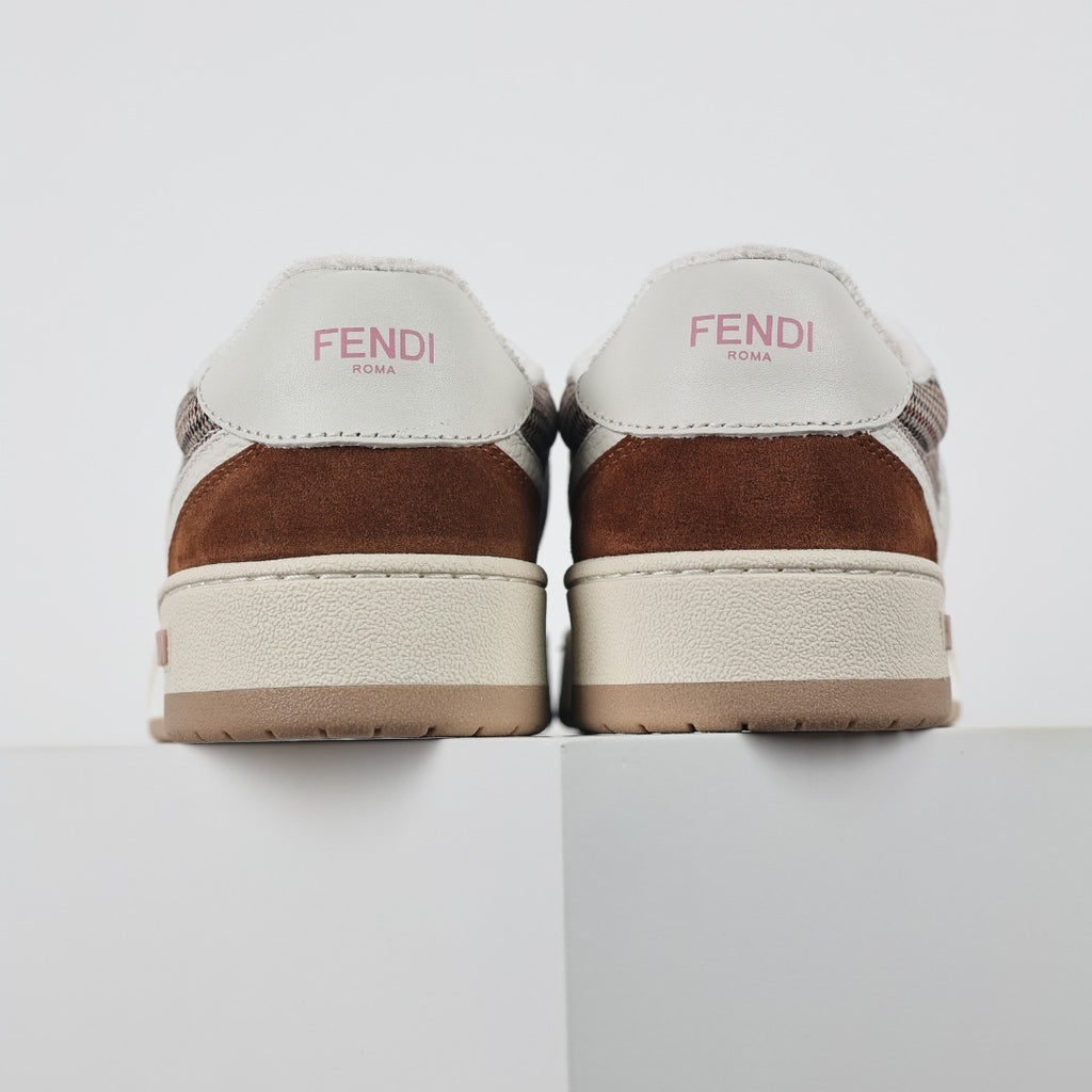 Fendi Match Low-Cut Sneakers