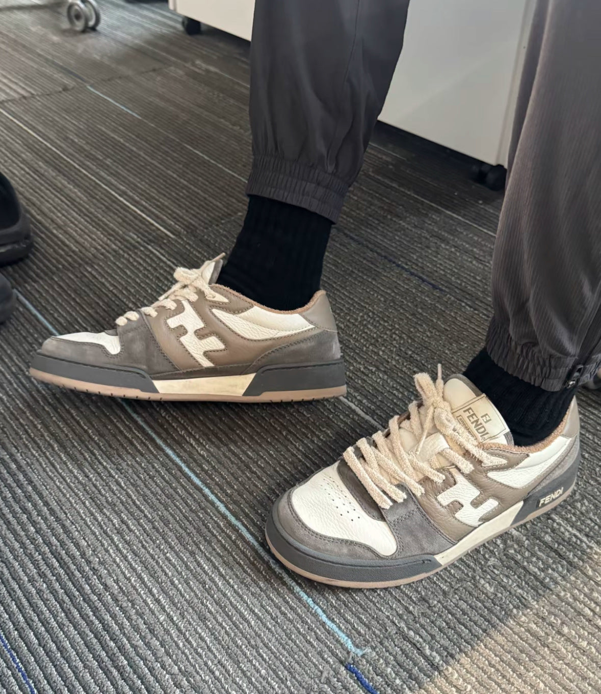 Fendi Match Low-Cut Sneakers