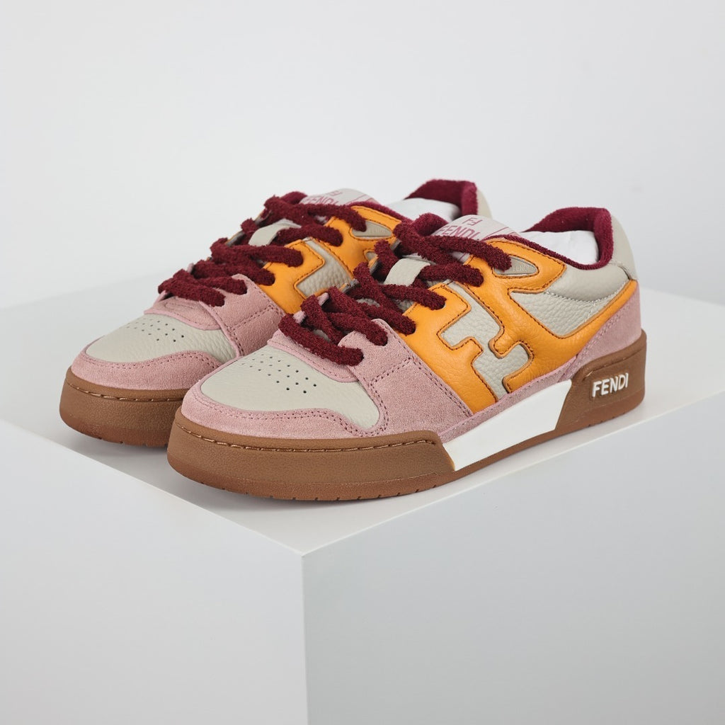 Fendi Match Low-Cut Sneakers