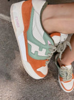 Fendi Match Low-Cut Sneakers