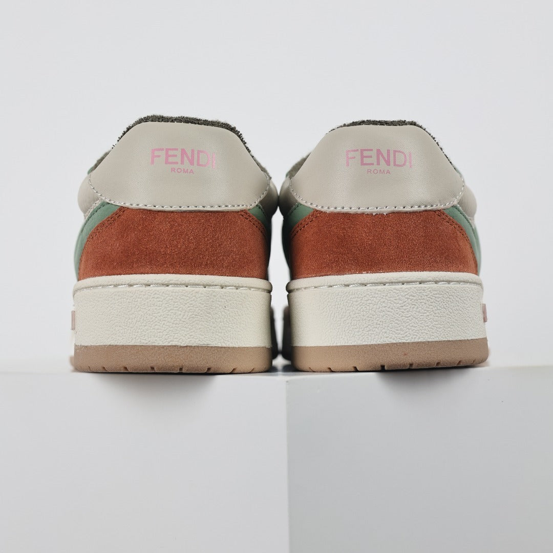 Fendi Match Low-Cut Sneakers
