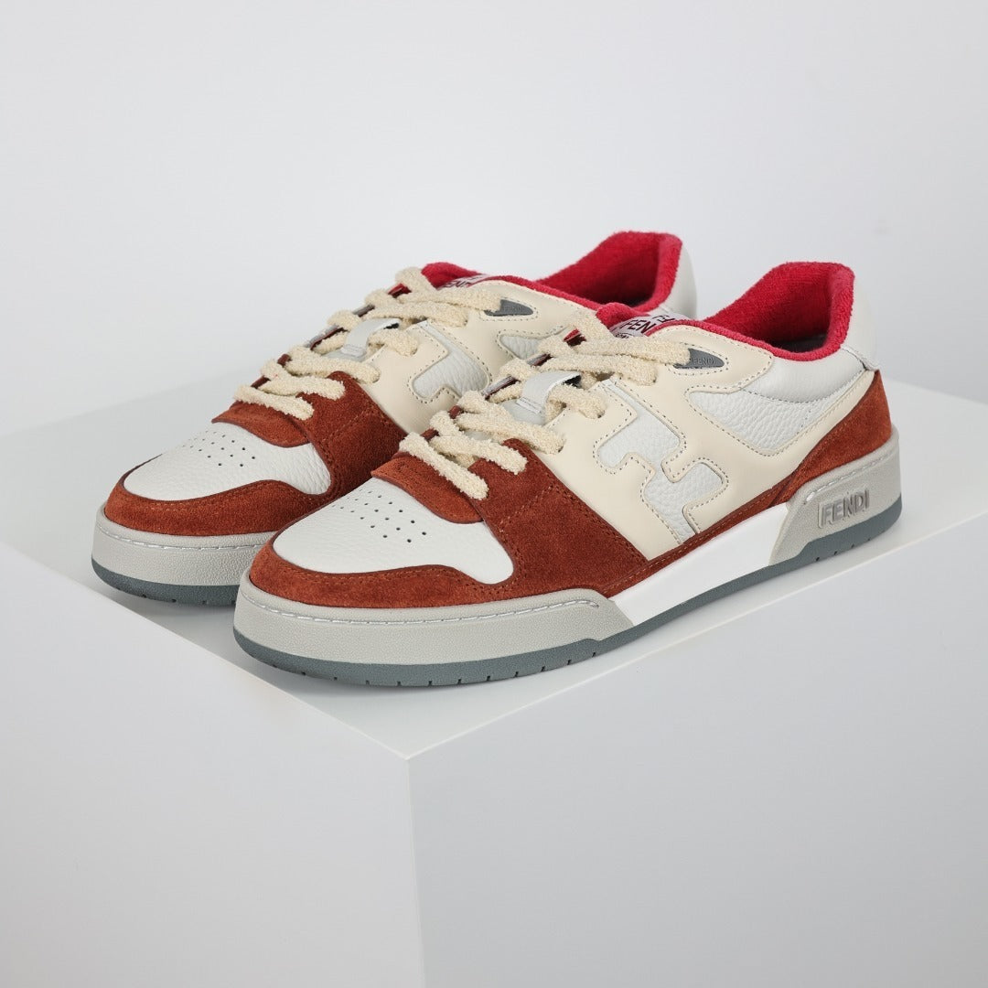 Fendi Match Low-Cut Sneakers