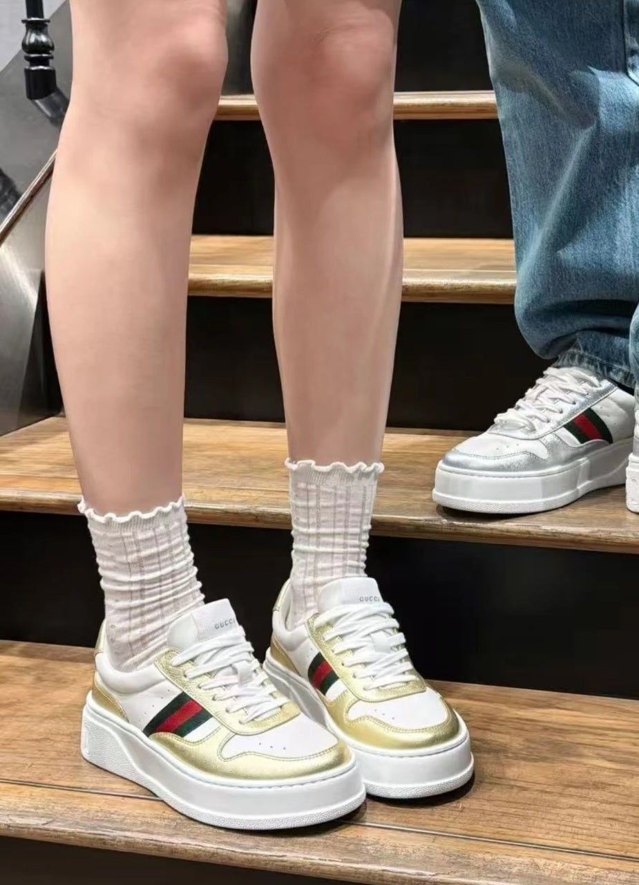 Gucci Leather Sneakers