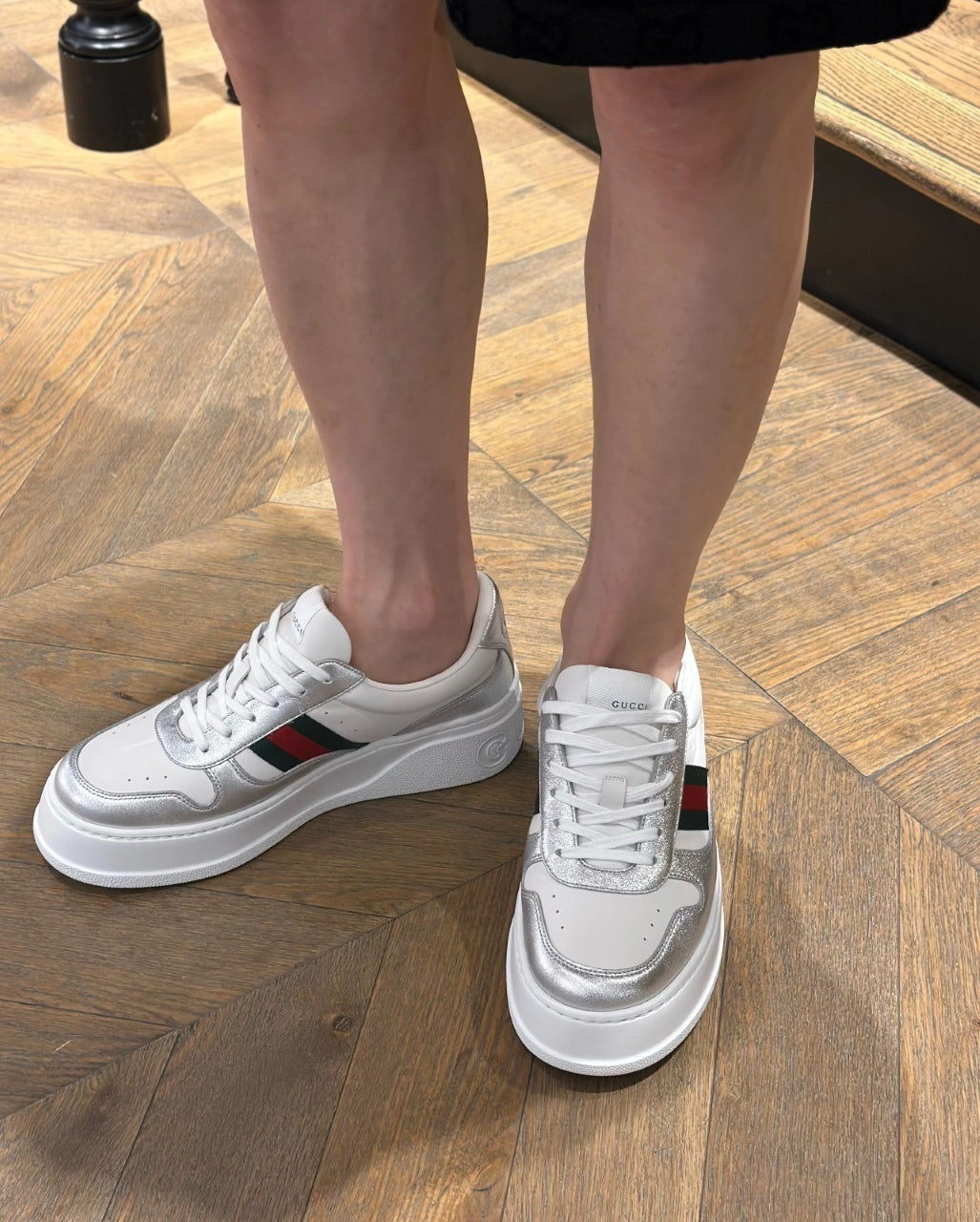 Gucci Leather Sneakers