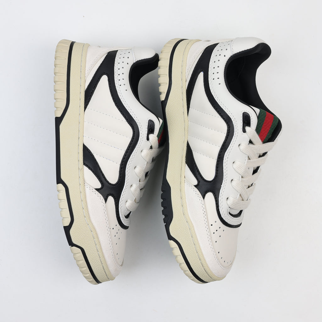 Gucci Re-Web Leather Sneakers Low-Top