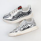 Gucci Re-Web Leather Sneakers Low-Top