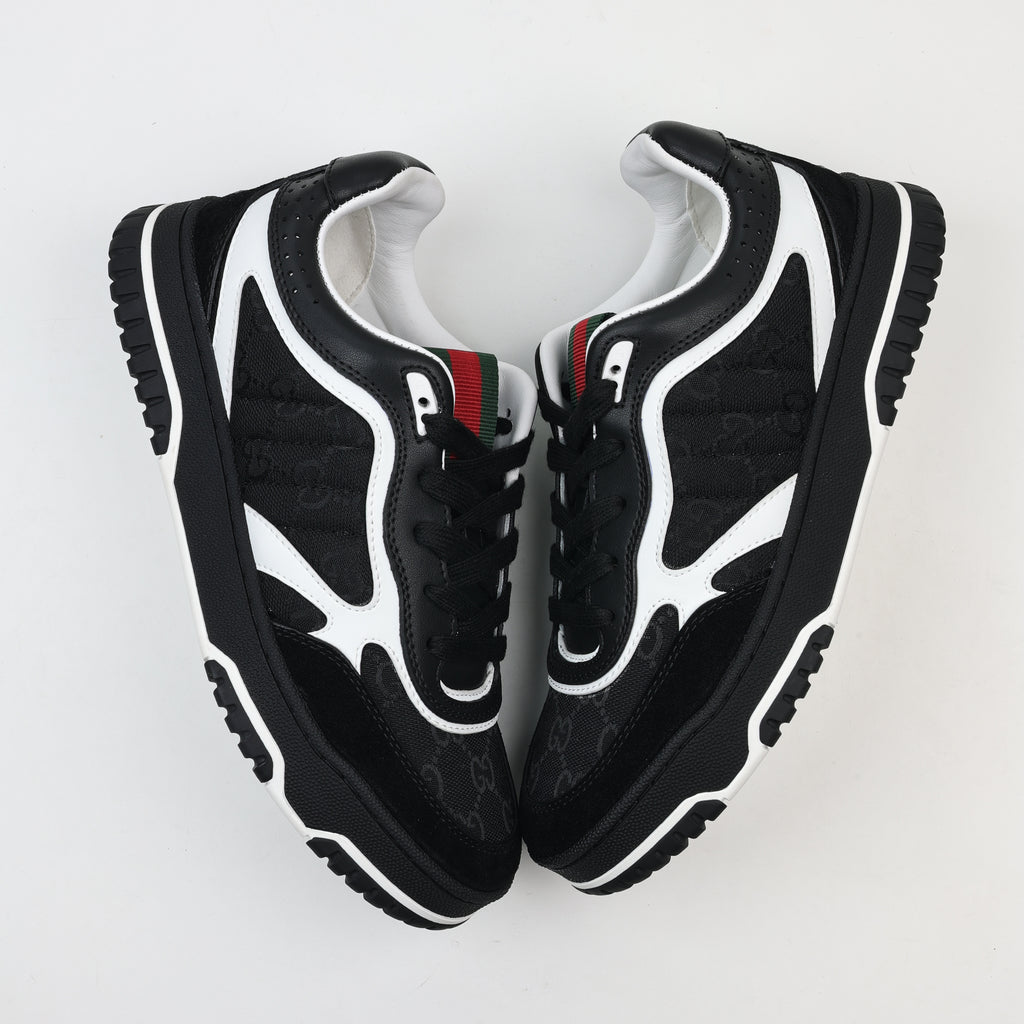 Gucci Re-Web Leather Sneakers Low-Top
