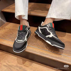 Gucci Re-Web Leather Sneakers Low-Top
