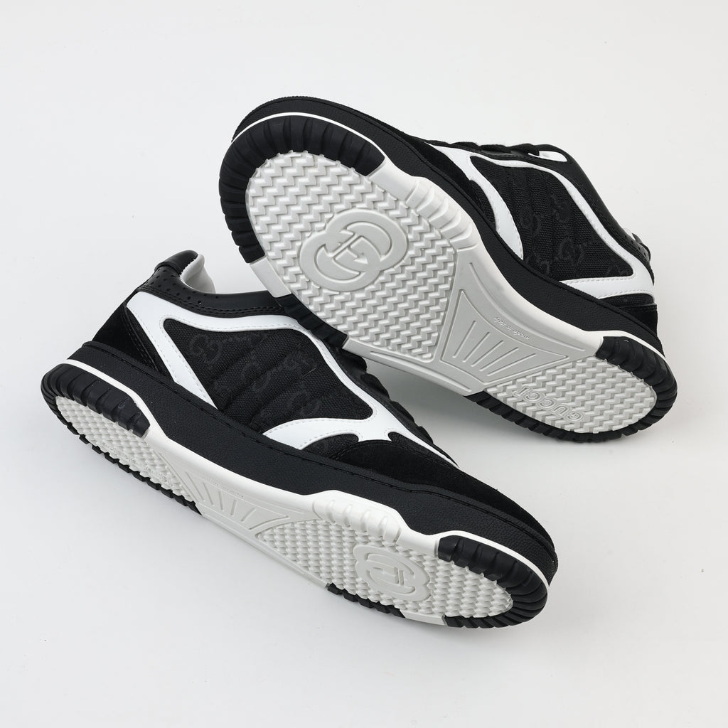 Gucci Re-Web Leather Sneakers Low-Top