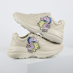 Gucci Rhyton Leather Sneakers