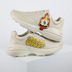Gucci Rhyton Leather Sneakers