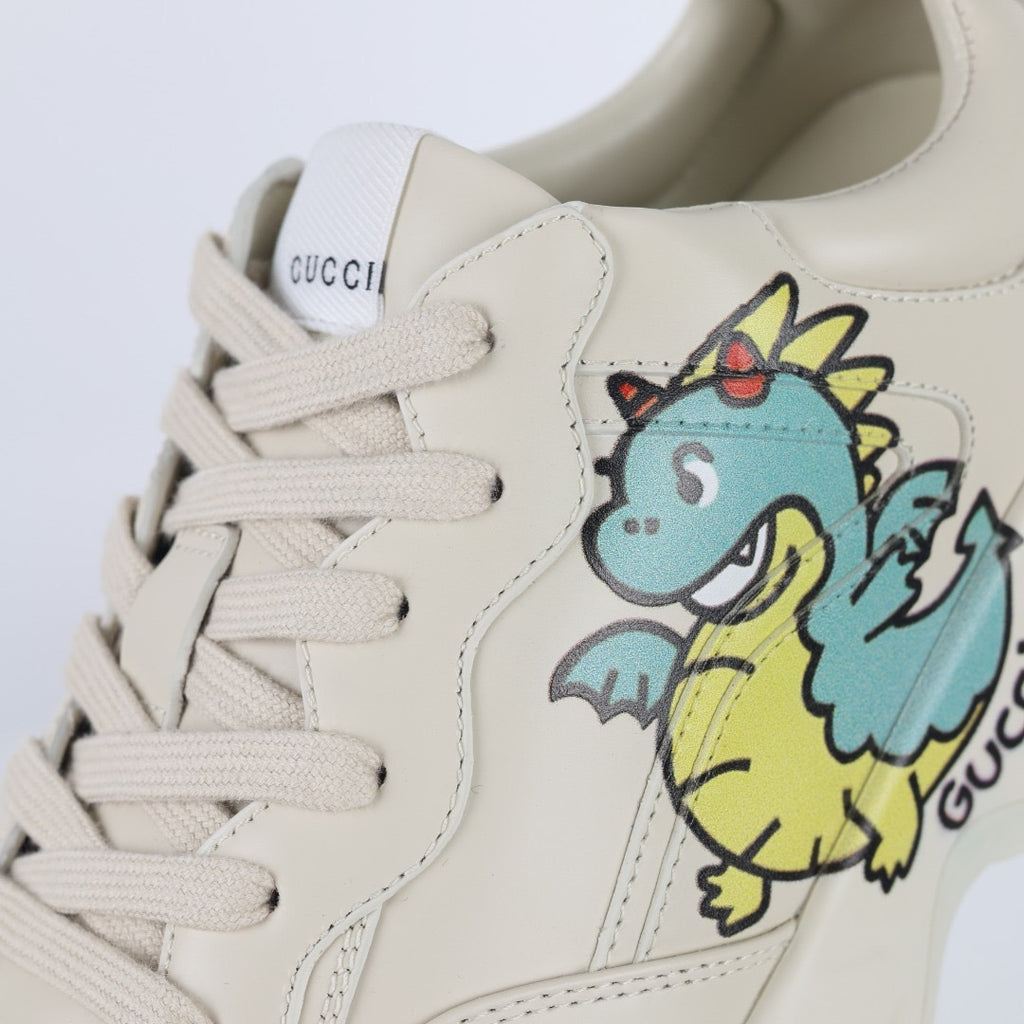 Gucci Rhyton Leather Sneakers