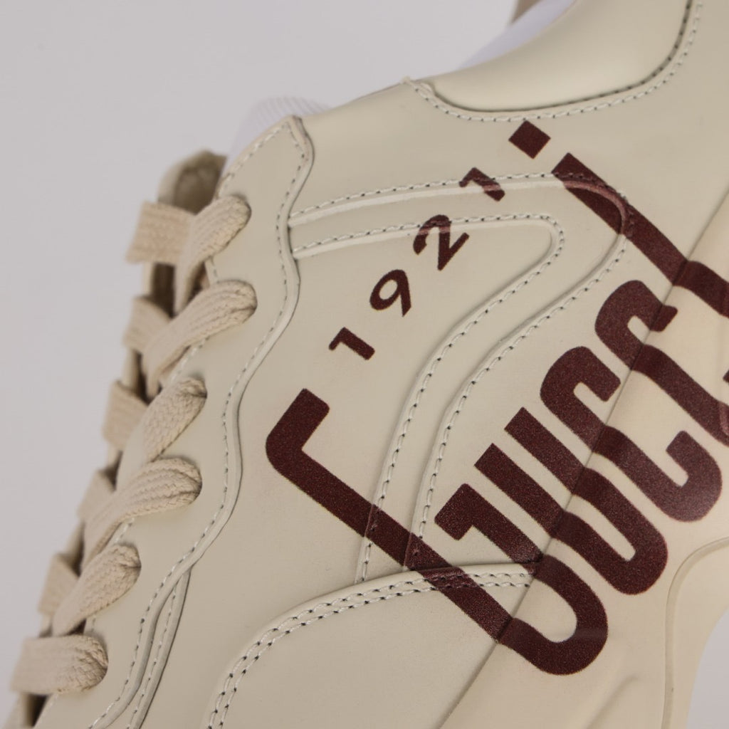 Gucci Rhyton Leather Sneakers