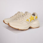 Gucci Rhyton Leather Sneakers