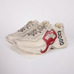 Gucci Rhyton Leather Sneakers