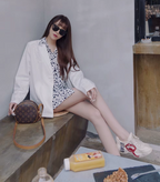 Gucci Rhyton Leather Sneakers