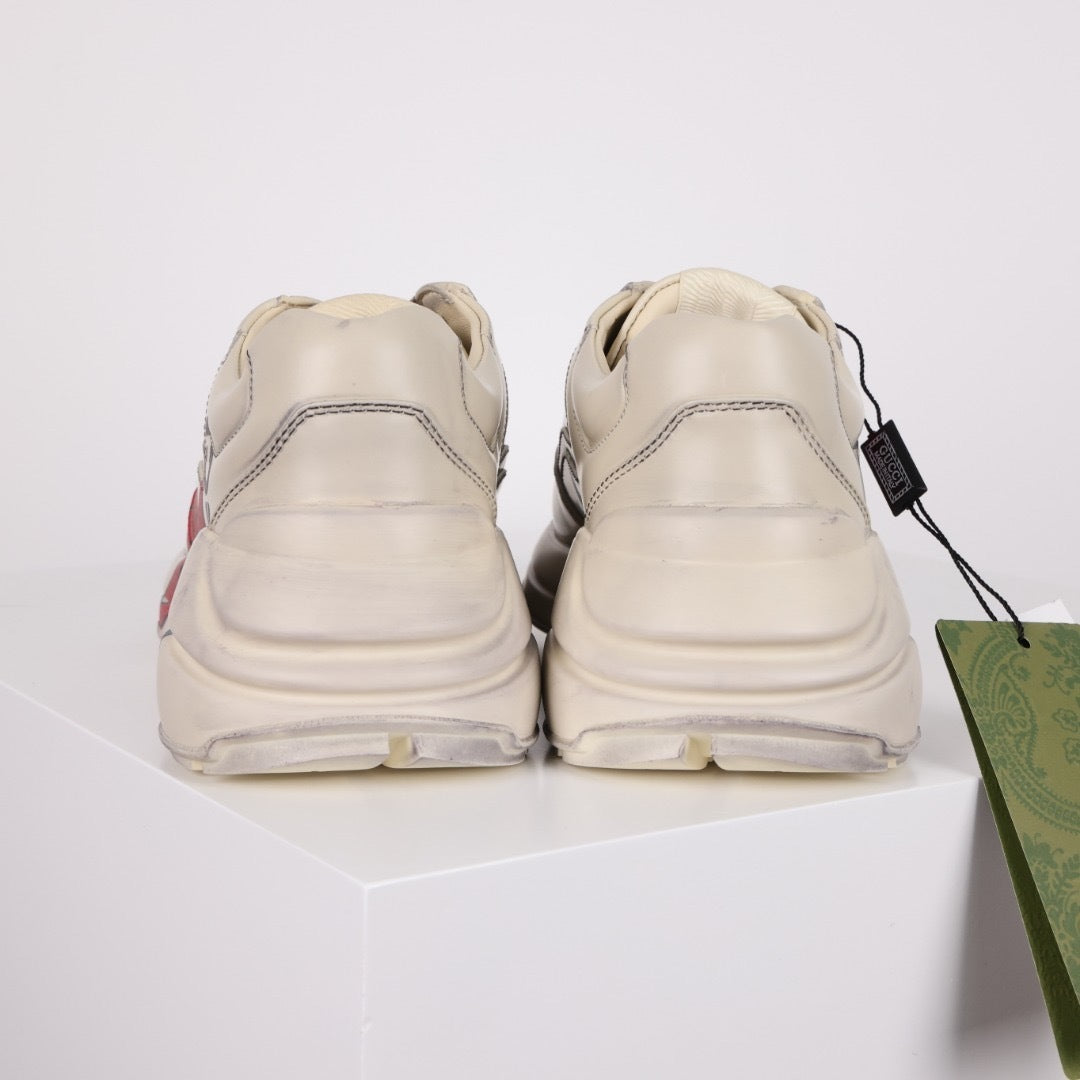 Gucci Rhyton Leather Sneakers