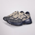 Gucci Rhyton Leather Sneakers