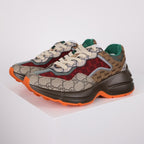 Gucci Rhyton Leather Sneakers