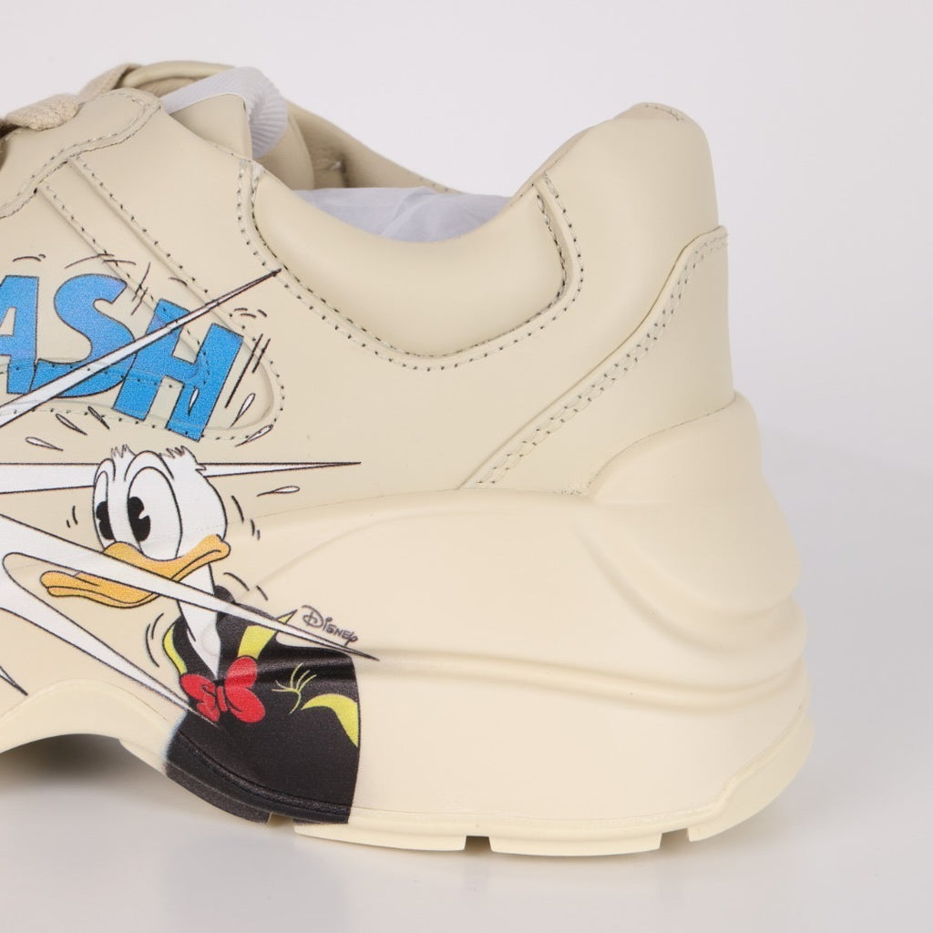 Gucci Rhyton Leather Sneakers