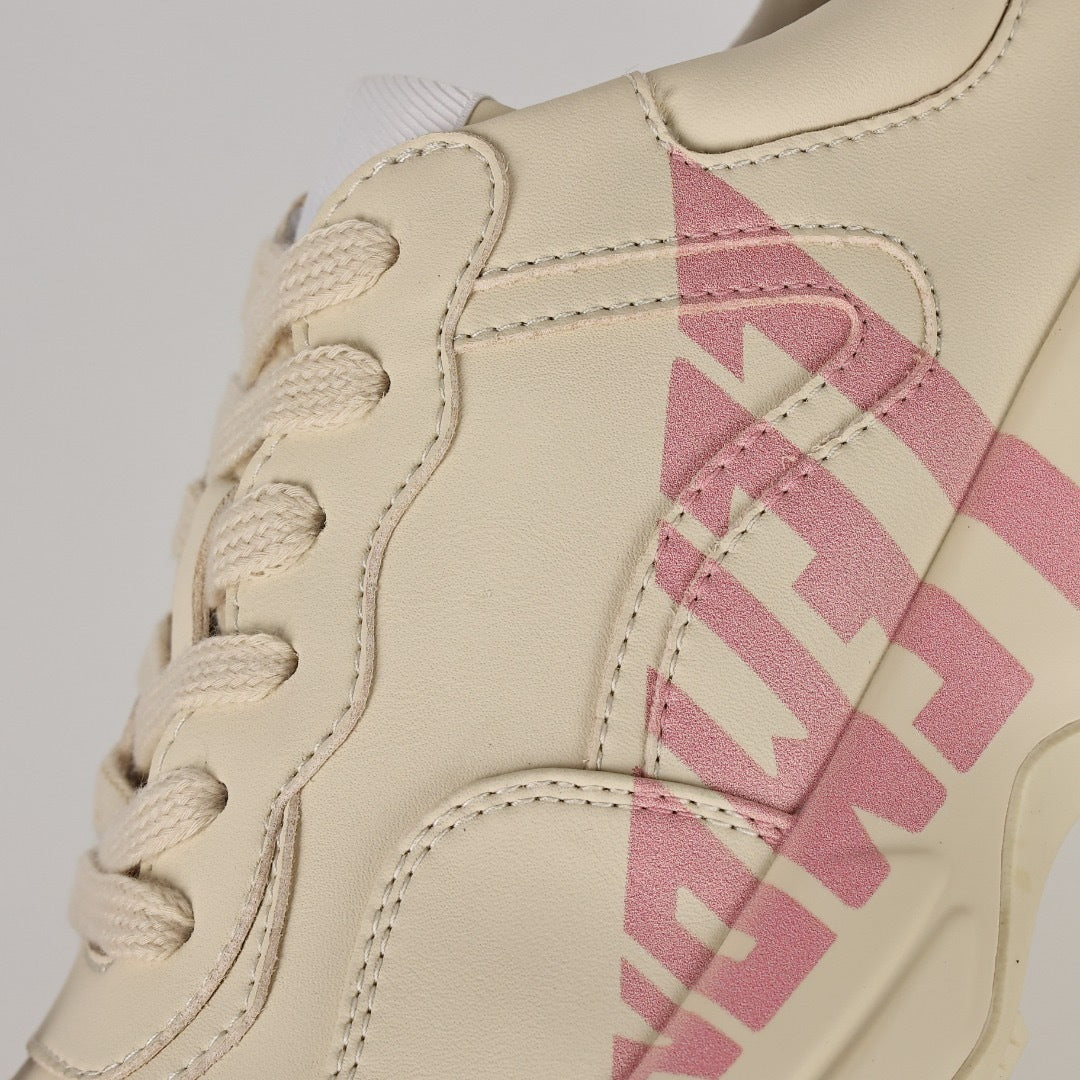 Gucci Rhyton Leather Sneakers