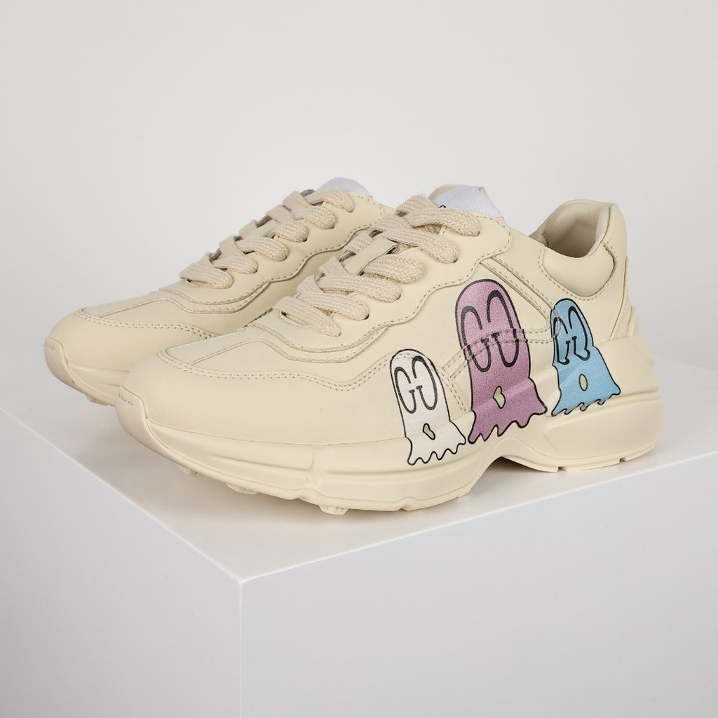Gucci Rhyton Leather Sneakers