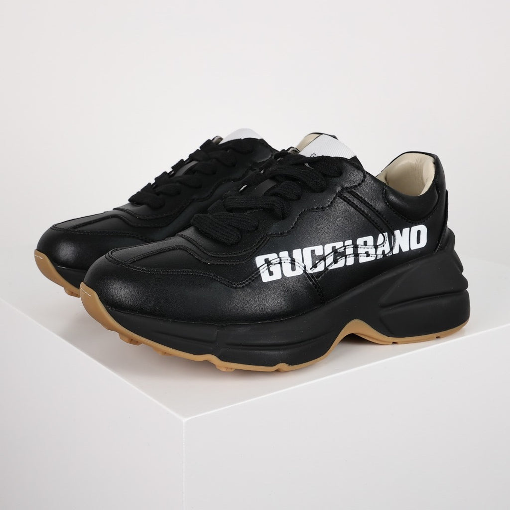 Gucci Rhyton Leather Sneakers
