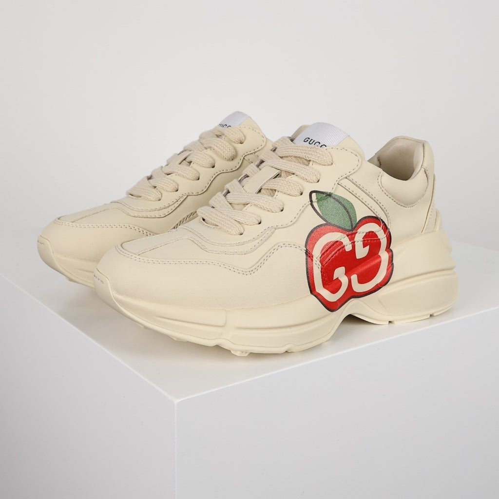 Gucci Rhyton Leather Sneakers