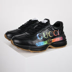 Gucci Rhyton Leather Sneakers