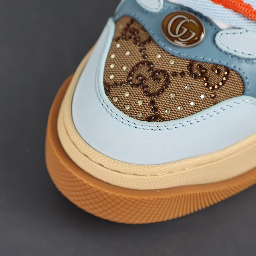Gucci Screener Thick-Sole Sneakers