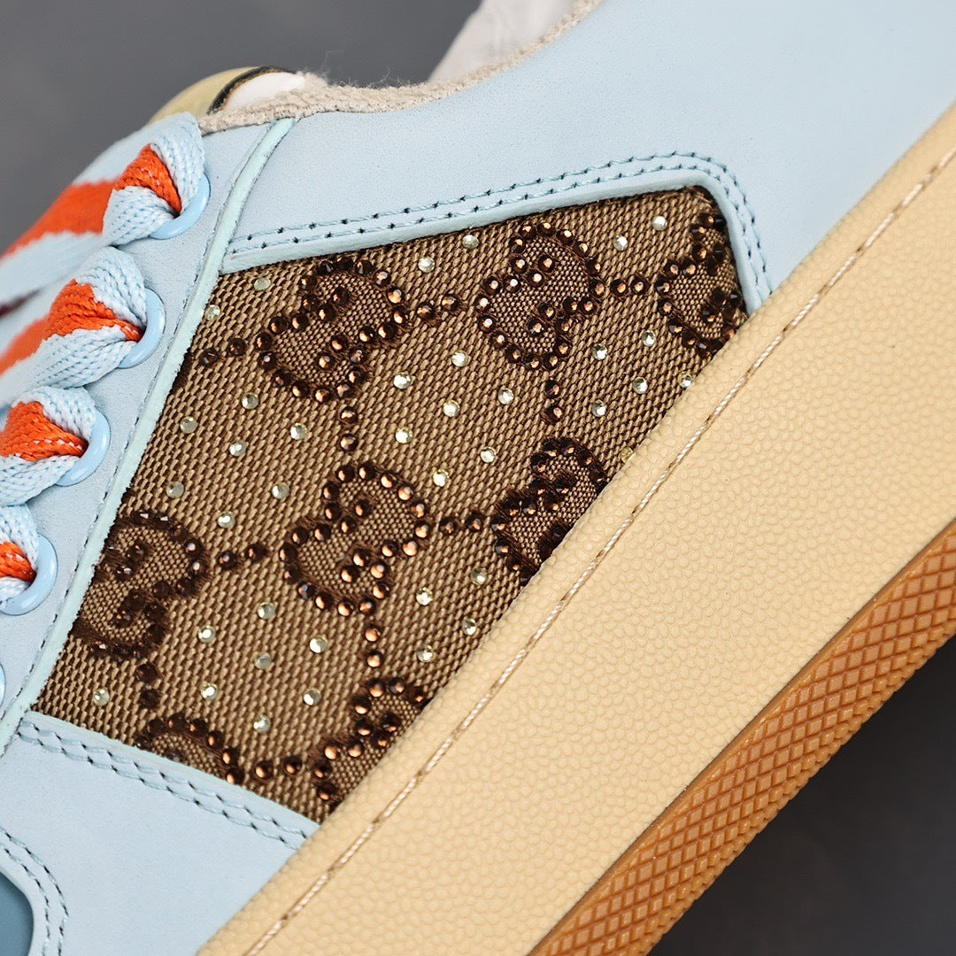 Gucci Screener Thick-Sole Sneakers