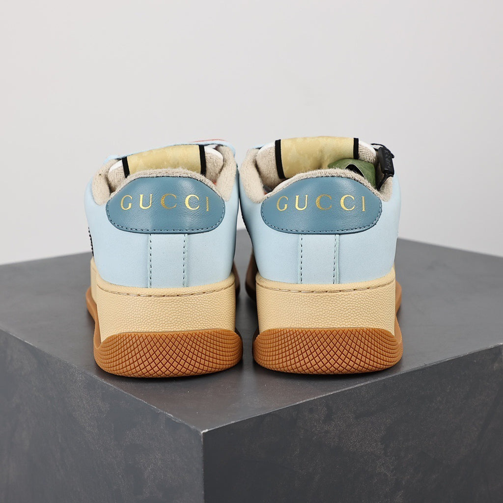 Gucci Screener Thick-Sole Sneakers