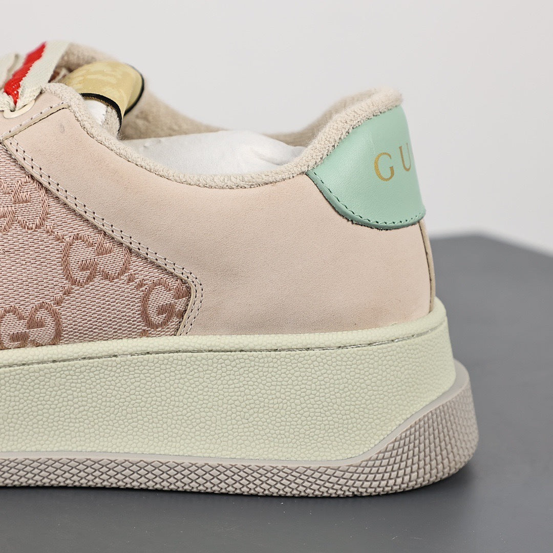 Gucci Screener Thick-Sole Sneakers