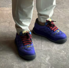 Gucci Screener Thick-Sole Sneakers