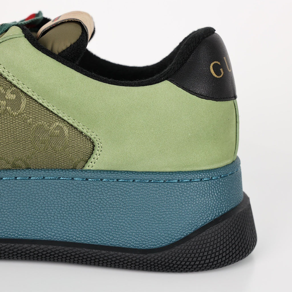 Gucci Screener Thick-Sole Sneakers