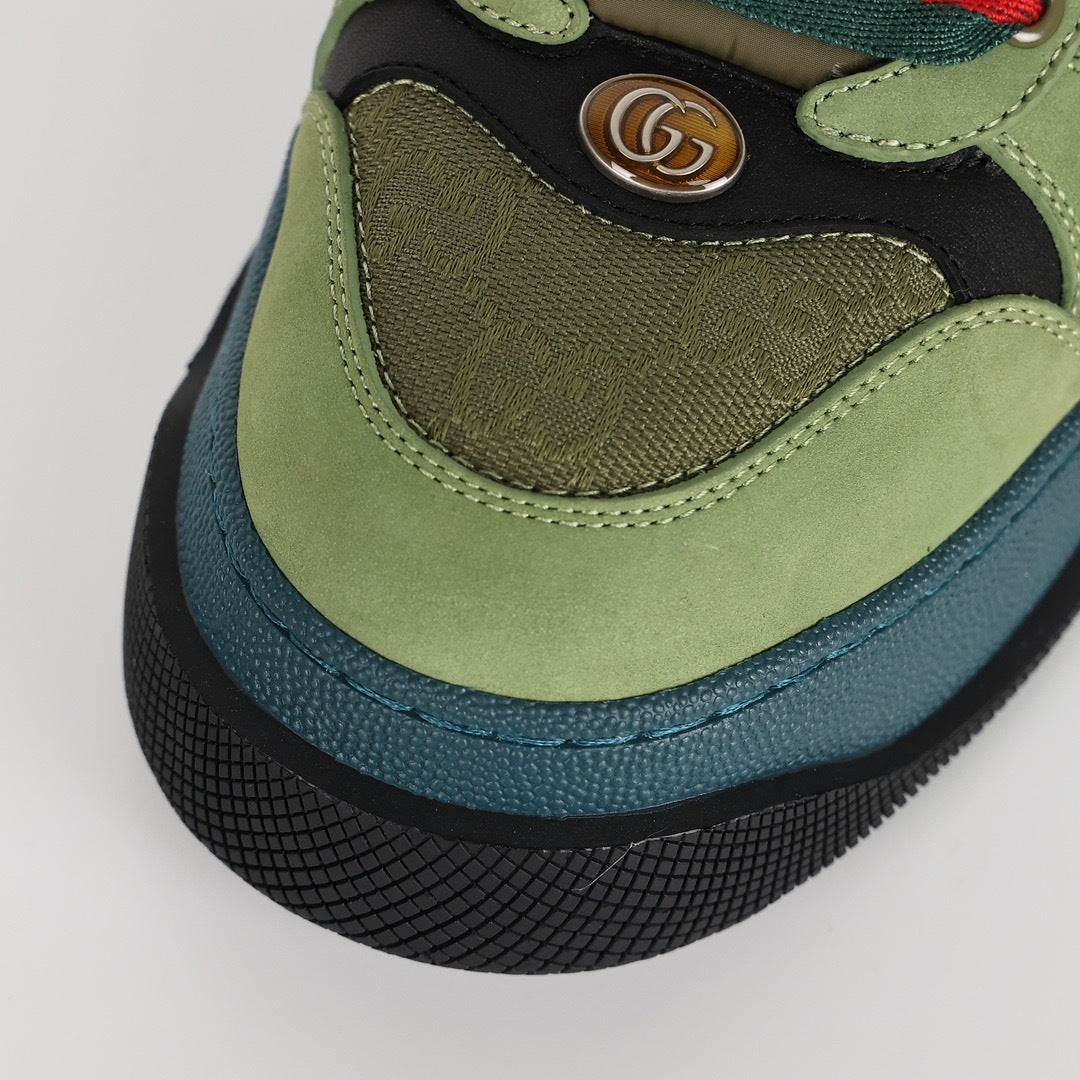 Gucci Screener Thick-Sole Sneakers